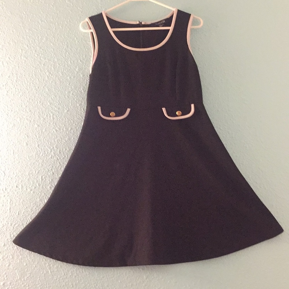 Forever 21 Mid-Length Black Dress